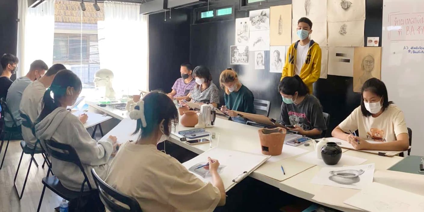 ห้องเรียนติวสถาปัตย์ มัณฑนศิลป์