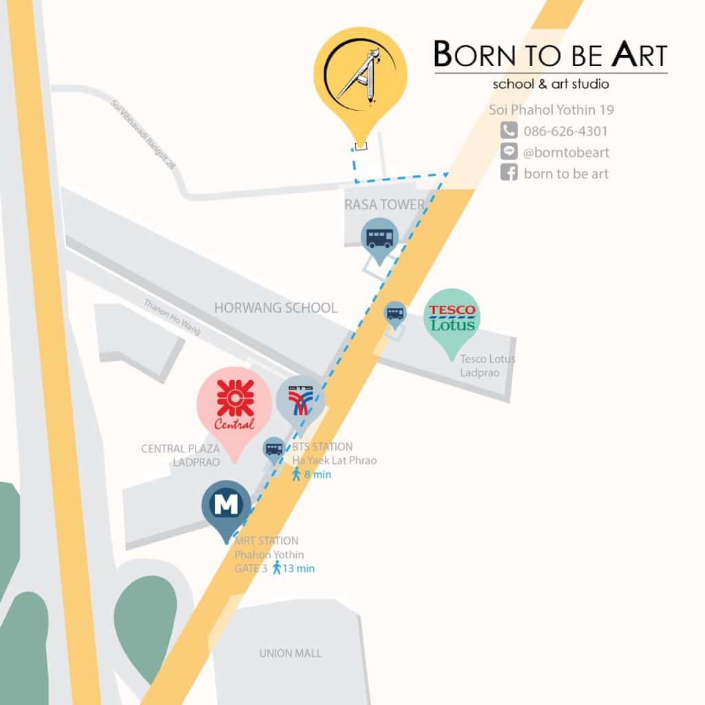 Map born to be art