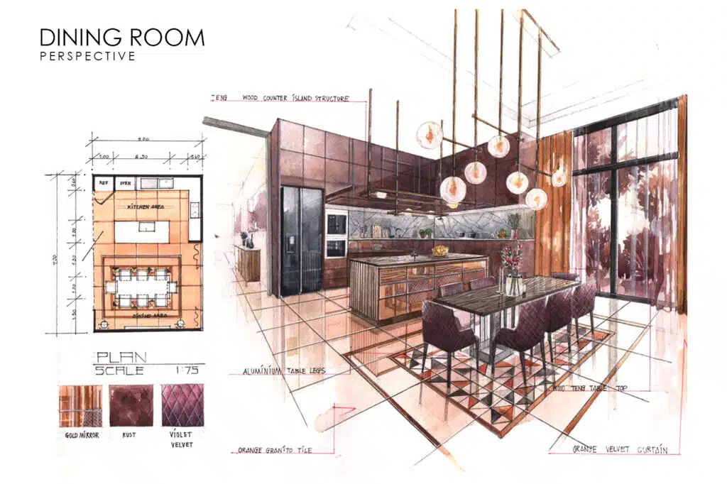 interior perspective