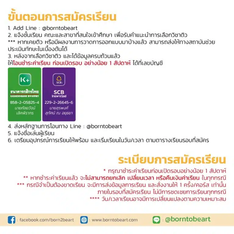 ขั้นตอนการสมัคร