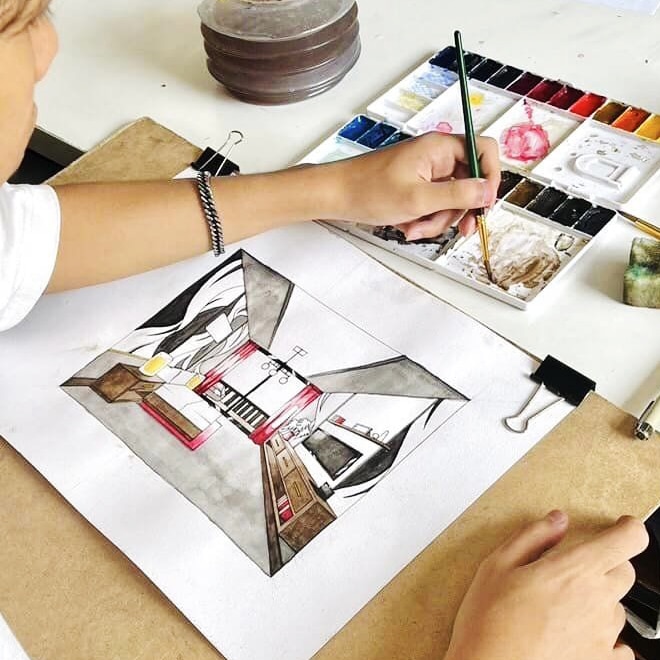 เรียนออกแบบภายใน born to be art